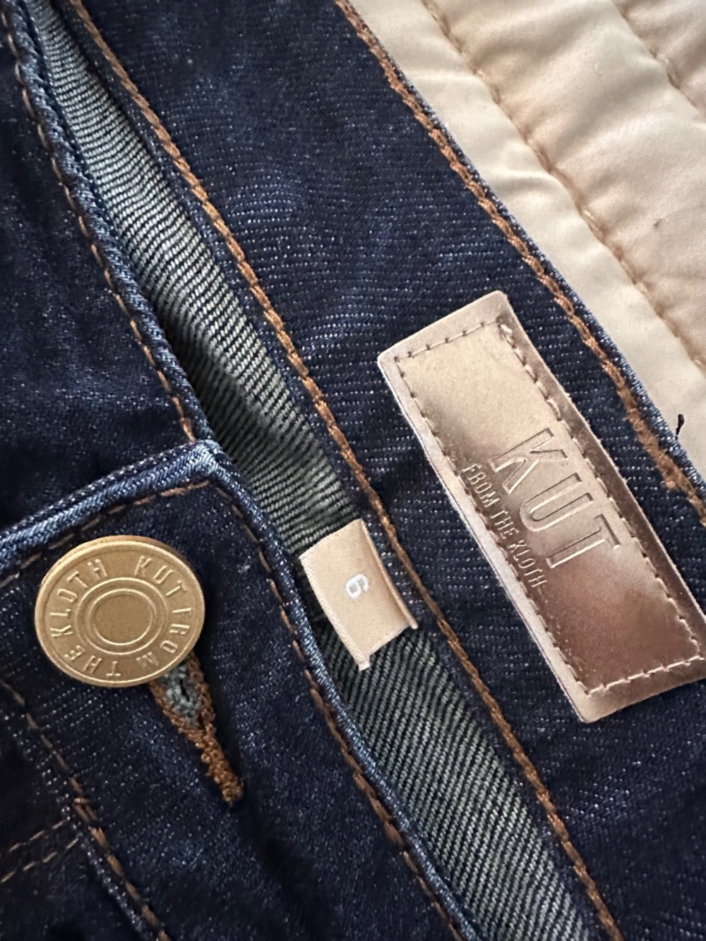 Kut From The Kloth Sienna Wide Leg Jeans Size 6 - Picture 2 of 4